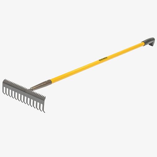 Roughneck Sharp-edge Soil Rake