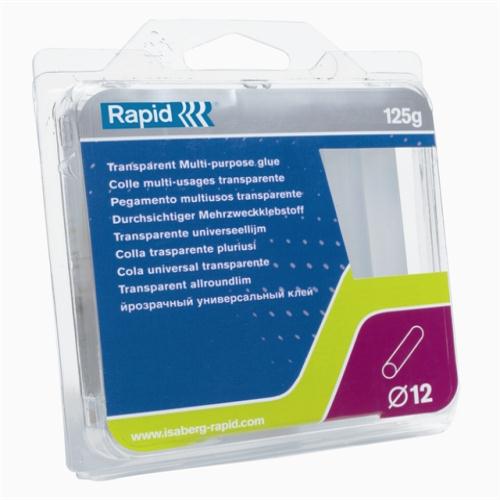 Rapid Transparent Glue Sticks Pack Of 13 12mm