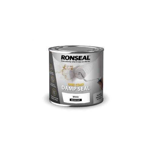 Ronseal One Coat Damp Seal White 750ml