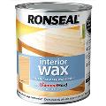 Ronseal Interior Wax Almond Wood 750ml