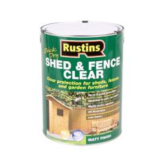 Rustins Quick Dry Shed & Fence Clearprotector