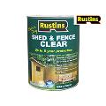 Rustins Quick Dry Shed Fence Clear Protector