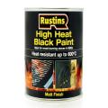 Rustins High 600 Black Paint 500ml