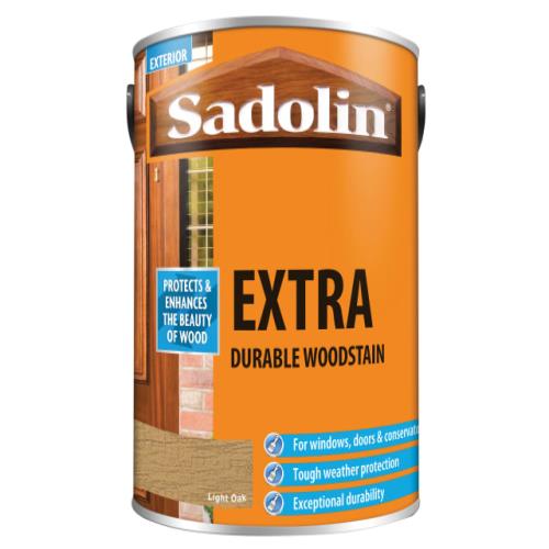 Sadolin Extra Durable Woodstain Light Oak 5 L