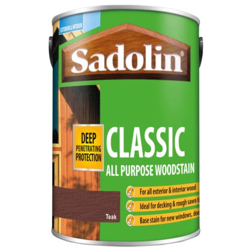 Sadolin Classic Wood Protection Teak 2.5 Litr