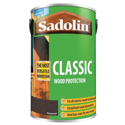 Sadolin Classic Wood Protection Rosewood 5 Li