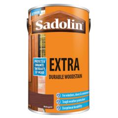 Sadolin Extra Durable Woodstain Mahogany 5 Li