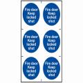 Scan Fire Door Keep Locked Shut