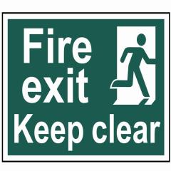 Scan Fire Exit Keep Clear