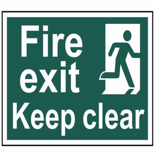Scan Fire Exit Keep Clear