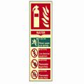 Scan Fire Extinguisher Composite Water