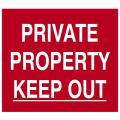 Scan Private Property Keep Out