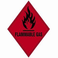 Scan Flammable Gas Sav - 100 X 100mm