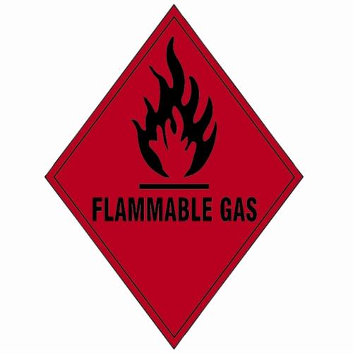 Scan Flammable Gas Sav - 100 X 100mm