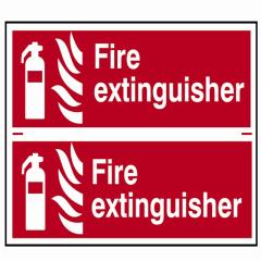 Scan Fire Extinguisher - Pvc 300 X 200mm