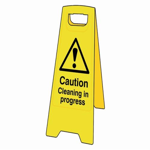 Scan Caution Cleaning In Progress