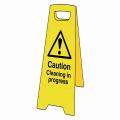Scan Caution Cleaning In Progress