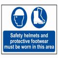 Scan Safety Helmets + Footwear To Be Worn