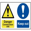 Scan Danger Contruction Site Keep Out