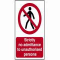 Scan Strictly No Admittance