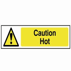 Scan Caution Hot - Pvc 200 X 50mm