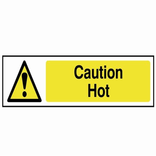 Scan Caution Hot - Pvc 200 X 50mm