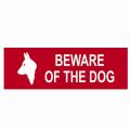 Scan Beware Of The Dog - Pvc 200 X 50mm