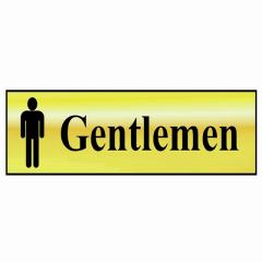 Scan Gentlemen - Polished Brass Effect