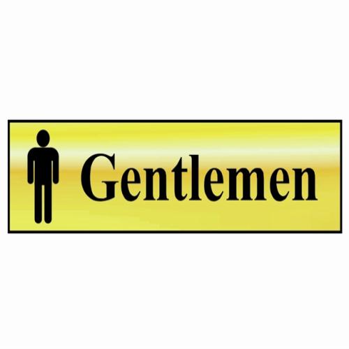 Scan Gentlemen - Polished Brass Effect