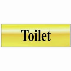 Scan Toilet - Polished Brass Effect