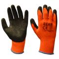 Scan Hi-vis Latex Thermal Gloves (5 Pairs)