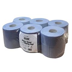 Scan Paper Towel Wiping Roll 2-ply 176mm X 15