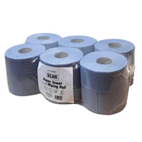 Scan Paper Towel Wiping Roll 2-ply 176mm X 15