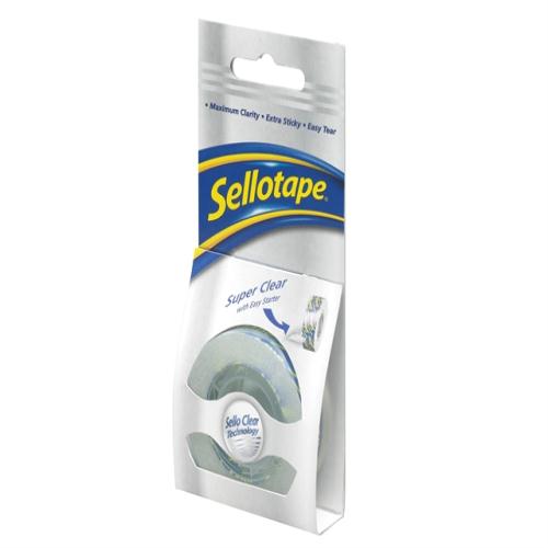 Sellotape Clear 18mm X 25mm Blister Pack