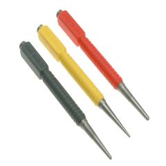 Stanley Dynagrip Nail Punch - Set Of 3