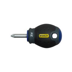 Stanley Screwdriver Pozi Pz1 X 30mm Stubby