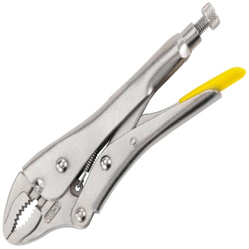 Stanley Locking Pliers 225mm Curved Jaw