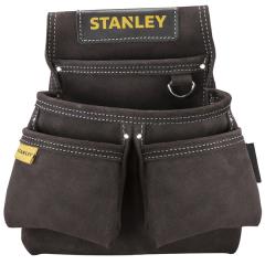 Stanley Leather Double Nail Pocket Pouch