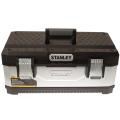 Stanley Galvanised Metal Toolbox 26in