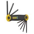 Stanley Torx Key Folding Set Of 8 (t9-t40)