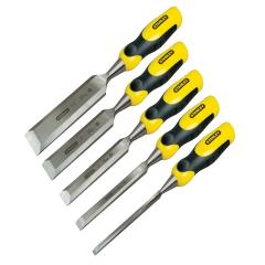 Stanley Dynagrip Bevel Edge Chisel Set Of 5