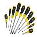 Stanley Flared/phillips Screwdriver Set Of 10