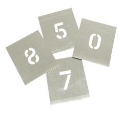 Stencils Set Of Zinc Stencils - Figures 4in