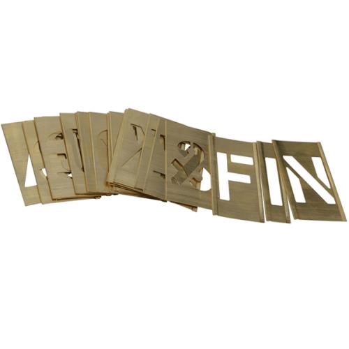 Stencils Interlocking Stencils Set Letters 2