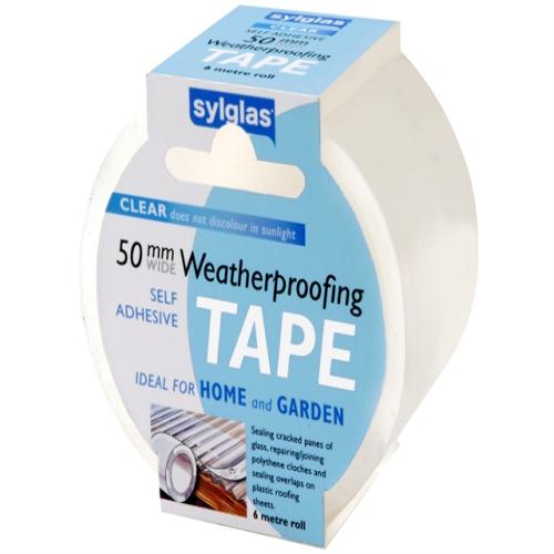 Sylglas Clear Waterproofing Tape 50mm X 6m
