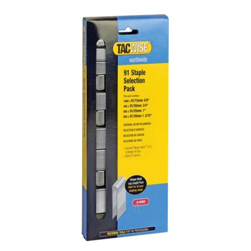 Tacwise 91 Divergent Point Staples Selection