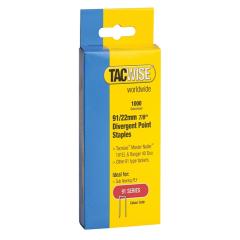 Tacwise 91 Divergent Point Staples 22mm