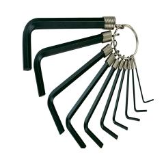 Teng Hexagon Key Set Of 10 On Ring Imperial