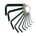 Teng Hexagon Key Set Of 10 On Ring Imperial