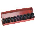 Teng 9121 Impact Socket Set Of 10 Metric